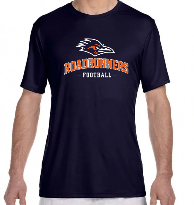 Rowdy Road Grillers “We Pre-Game Harder Than You Tailgate” Navy Dri-Fit Performance Shirt