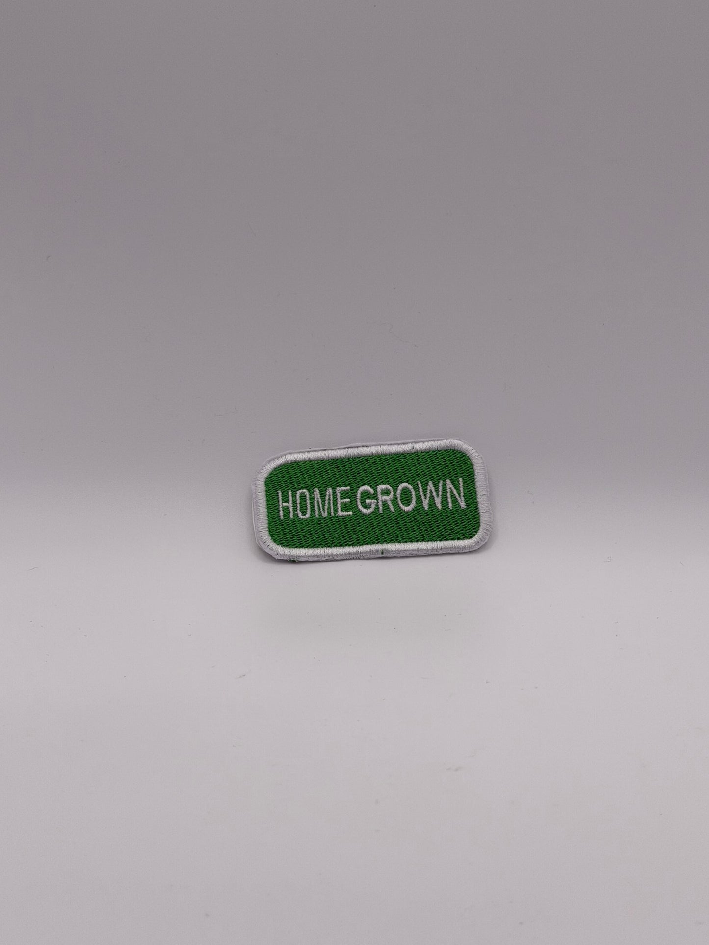 HOMEGROWN Street Sign Patch – Sew On, Iron On, or Velcro® Backing