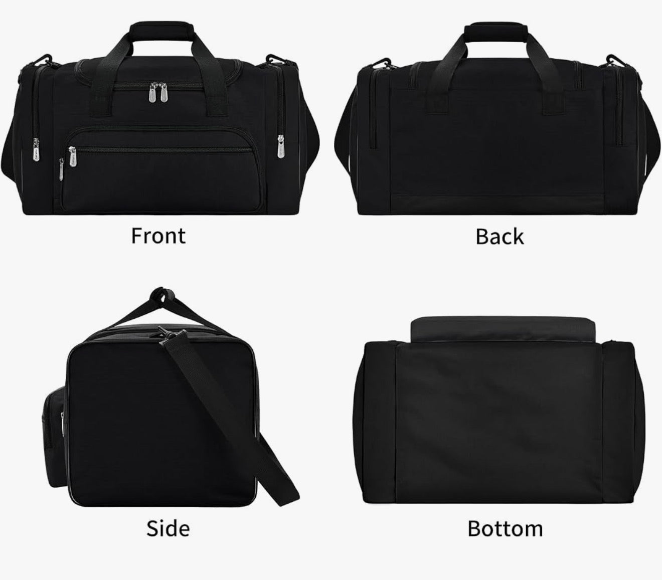 Harlan JROTC Personalized Duffel Bag | Embroidered or DTF Logo | Custom Last Name Team Bag