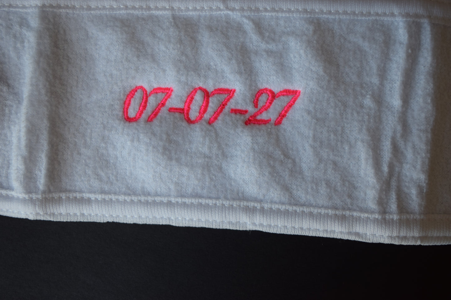 Personalized Bridal Spa Headband – Custom Bride Headband for Wedding Day, Bridal Party, Getting Ready Photos, Bridal Shower Gift